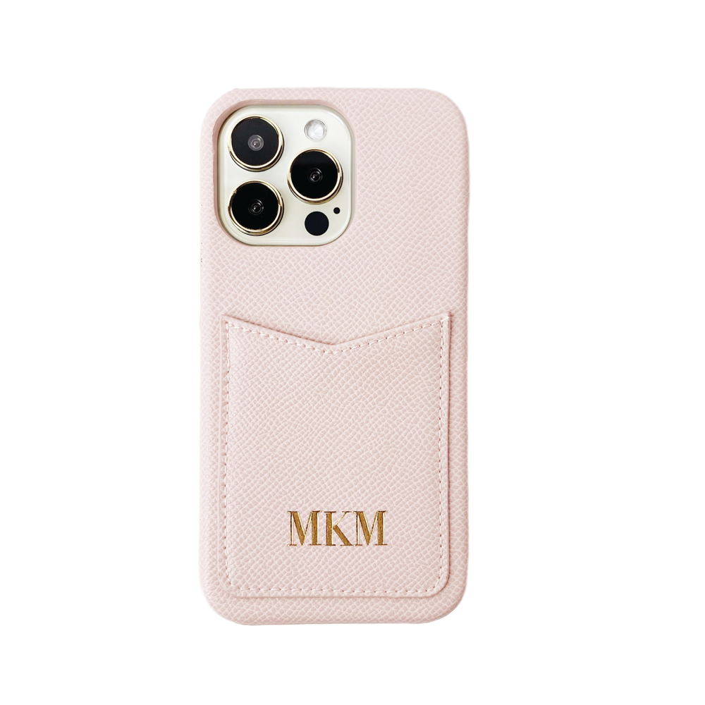 iPhone 13 Series - Jetsetter Single Pocket Case - Pale Pink